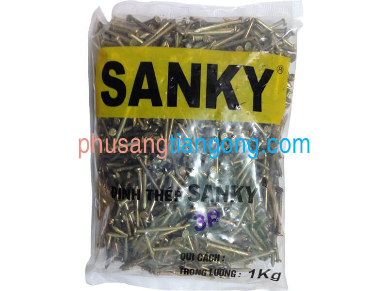 Đinh thép vàng Sanky