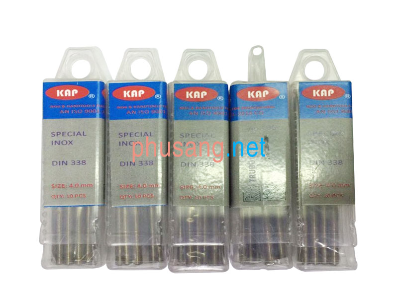 Mũi khoan Inox Kap