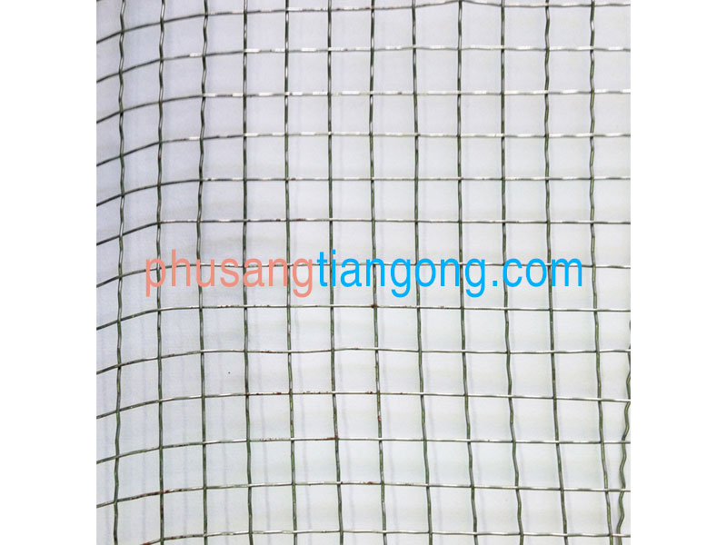 Lưới vuông kẽm - đan (Sàn cát)