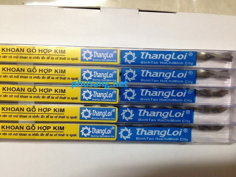 Mũi khoan gỗ hợp kim Thắng Lợi